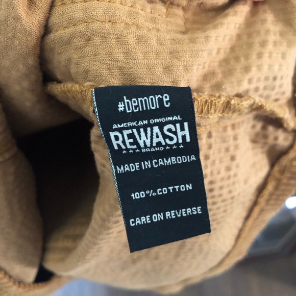 Rewash Brown Corduroy Overall Dress - Picture 4 of 4
